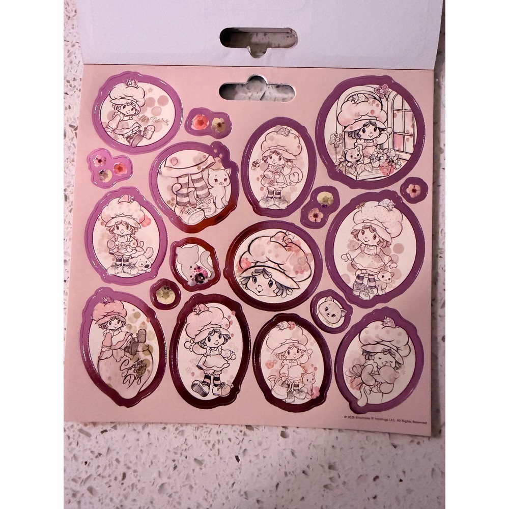 Strawberry Shortcake Stickerland 16 Page Pad 250+ Embellished Stickers SandyLion - Picture 11 of 12